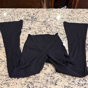 Lululemon Athletica Black Ribbed Leggings